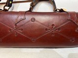 Lightly-Used Red Head Leg of Mutton Leather Gun Case, 28" - 5 of 22