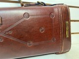 Lightly-Used Red Head Leg of Mutton Leather Gun Case, 28" - 21 of 22