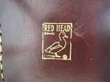 Lightly-Used Red Head Leg of Mutton Leather Gun Case, 28" - 9 of 22