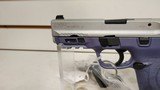 Lightly Used S&W M&P Shield EZ orchid purple 3
1/2" BBL
2
8 rnd mags manual safety very good condition - 5 of 16