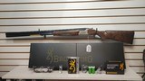 New Browning Millers 425 12 gauge 32" ported barrel Grade 2-3 wood Gray Engraved Receiver 3 trigger system 2IC 1 MD 1SK wrench tool new 2023 inve - 1 of 21