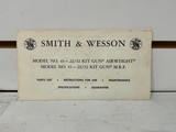 Used Smith & Wesson Model 43 22LR, 6 shot, with box and papers. - 2 of 17