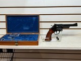 Used Smith & Wesson 25-2 , 45 ACP, 6 inch barrel, 6 shot, wood grips, wood showcase box. - 15 of 20