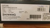 New Browning Millers 425 12 gauge 30" ported barrel Grade 2-3 wood Gray Engraved Receiver 3 trigger system 2IC 1 MD 1SK wrench tool new 2023 inve - 20 of 21
