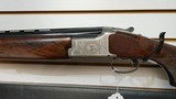 New Browning Millers 425 12 gauge 30" ported barrel Grade 2-3 wood Gray Engraved Receiver 3 trigger system 2IC 1 MD 1SK wrench tool new 2023 inve - 5 of 23