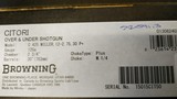 New Browning Millers 425 12 gauge 30" ported barrel Grade 2-3 wood Gray Engraved Receiver 3 trigger system 2IC 1 MD 1SK wrench tool new 2023 inve - 22 of 23