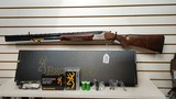 New Browning Millers 425 12 gauge 30" ported barrel Grade 2-3 wood Gray Engraved Receiver 3 trigger system 2IC 1 MD 1SK wrench tool new 2023 inve - 1 of 23