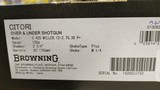 New Browning Millers 425 12 gauge 30" ported barrel Grade 2-3 wood Gray Engraved Receiver 3 trigger system 2IC 1 MD 1SK wrench tool new 2023 inve - 18 of 18