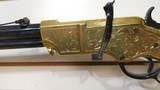 owned Henry Original Deluxe Engraved .44-40 Lever Action Rifle 24" bbl original box very good condition - 6 of 24