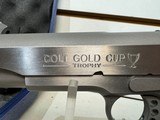 Used Colt Gold Cup Trophy 45ACP, Original Box and Grips, 2 Magazines model 05070X - 7 of 17