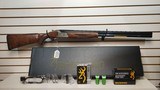 New Browning Miller 425 Sporting Gold Enhanced 12 Gauge 30" ported barrels 4 chokes lock manual new 2023 Inventory - 10 of 22