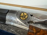 Used K-80 12 32" O/U Step trap Rib , 34" Un-Singled Trap Step Rib, Gold Super Scroll Engraving Pattern, Wide Trigger , hammers guarenteed fo - 7 of 23