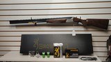 New Browning Millers 425 12 gauge 30" ported barrel Grade 2-3 wood Gray Engraved Receiver 3 trigger system 2IC 1 MD 1SK wrench tool new 2023 inv - 1 of 23