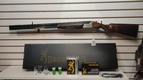 New Browning Millers 425 12 gauge 30" ported barrel Grade 2-3 wood Gray Engraved Receiver 3 trigger system 2IC 1 MD 1SK wrench tool new 2023 inv - 1 of 22