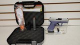 Lightly used Glock 43x Orchid 3 1/4" bbl2 10 rnd mags load assist tool hard case very good condition - 10 of 18