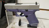 Lightly used Glock 43x Orchid 3 1/4" bbl2 10 rnd mags load assist tool hard case very good condition - 5 of 18