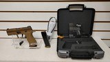 Used Sig Sauer P320 Xcarry FDE 9mm 3 3/4" bbl 2 17 rnd mags hard case lock manuals good condition - 1 of 18
