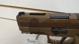 Used Sig Sauer P320 Xcarry FDE 9mm 3 3/4" bbl 2 17 rnd mags hard case lock manuals good condition - 6 of 18