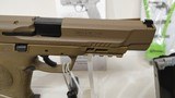 Lightly used S&W M&P 2.0 9mm FDE 4 3/4" bbl3 17 rnd mags grip adjusters lock orig box good condition - 16 of 17