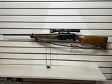 Used Browning BAR 300 win 24" redfield scope leather strap fair condition - 1 of 24