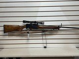 Used Browning BAR 300 win 24" redfield scope leather strap fair condition - 18 of 24