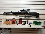 Used Knight D.I.S.C. Rifle 22" bbl Sportview scope 100 discs lots of accessories good condition rare - 1 of 21