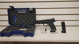 Used Smith & Wesson M&P 2.0 9mm 4 3/4" bbl 2 17 rnd mags hard case grip adjusters good condition - 1 of 13