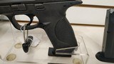 Used Smith & Wesson M&P 2.0 9mm 4 3/4" bbl 2 17 rnd mags hard case grip adjusters good condition - 3 of 13