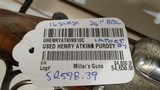 Used Henry Atkins Purdy SXS16 gauge 26" fixed choke bbl good condition - 21 of 21