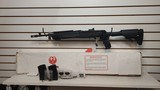 Used Ruger Mini 14 5.56 16" bbl 1 30 round mag original box good condition not Delaware legal - 1 of 20