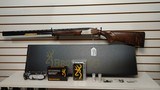 New Browning Miller 425 Sporting grade 2-3 wood custom engraving 28 gauge 30" bbl 4 chokes new in box 2023 inventory - 1 of 22