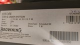 New Browning Citori 725 20 gauge 30" bbl 5 chokes 3 trigger system LOP 14 3/4 with adjustable trigger system wrench tools new in box 2023 inv - 21 of 22