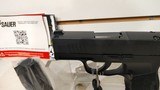 new P365 NIT BLK 380 10R NS 3.1" new in hard plastic case - 4 of 16
