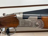 Used Beretta 686 Top SingleTrap 12 Gauge 34" bbl adj comb 3 chokes barrel weights tools good condition - 24 of 25