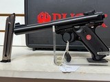 Ruger Mark IV Target 5.5 Blued, with box, 2 Magazines - 2 of 17
