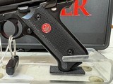Ruger Mark IV Target 5.5 Blued, with box, 2 Magazines - 3 of 17