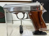 Used Walther PPK/S, Interarms, 380 ACP, 2 mags, Boyt soft case, Original Box, Stainless, factory wood grips - 3 of 17