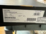 New Browning Miller 425 Sporting Left Hand 12 Gauge 32" ported barrels 4 chokes lock manual new 2023 Inventory - 25 of 25