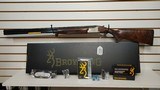 New Browning Miller 425 Sporting grade 2-3 wood custom engraving 20 gauge 30" bbl 4 chokes new in box 2023 inventory - 1 of 22