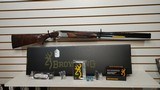 New Browning Miller 425 Sporting grade 2-3 wood custom engraving 20 gauge 30" bbl 4 chokes new in box 2023 inventory - 9 of 22