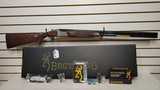 New Browning Miller 425 Sporting grade 2-3 wood custom engraving 20 gauge 30" bbl 4 chokes new in box 2023 inventory - 10 of 22