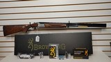 New Browning Miller 425 Sporting grade 2-3 wood custom engraving 20 gauge 30" bbl 4 chokes new in box 2023 inventory - 10 of 23