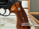 Used Smith & Wesson Model 57, 41 remington Mag, Wood Display case, - 6 of 18