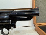 Used Smith & Wesson Model 57, 41 remington Mag, Wood Display case, - 15 of 18
