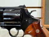 Used Smith & Wesson Model 57, 41 remington Mag, Wood Display case, - 7 of 18