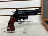 Used Smith & Wesson Model 57, 41 remington Mag, Wood Display case, - 12 of 18