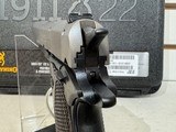 newBRN 1911-22 A1 GRAY 22LR 10RD new in hard case - 7 of 18