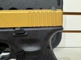 Used Glock 19 Gen 5 Gold Slide , 3 Mags, with box - 4 of 17