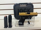 Used Glock 19 Gen 5 Gold Slide , 3 Mags, with box - 10 of 17
