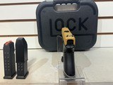 Used Glock 19 Gen 5 Gold Slide , 3 Mags, with box - 7 of 17